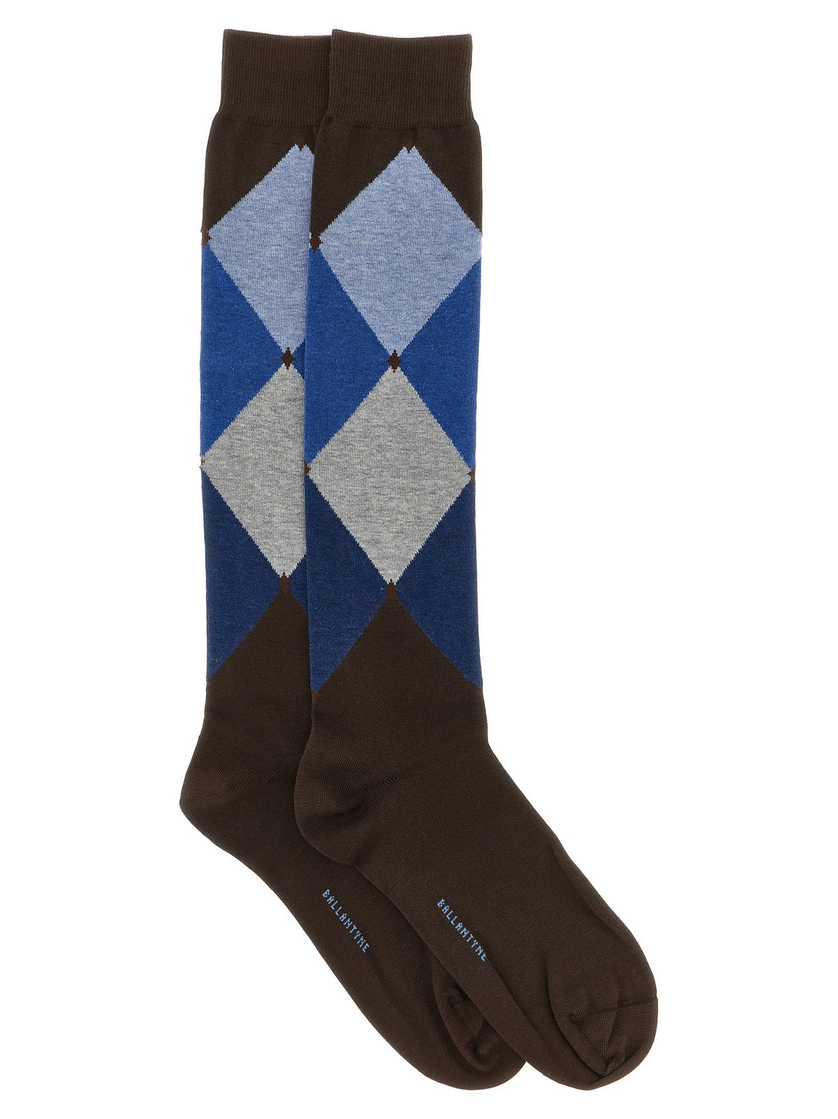 Diamond-shaped socks