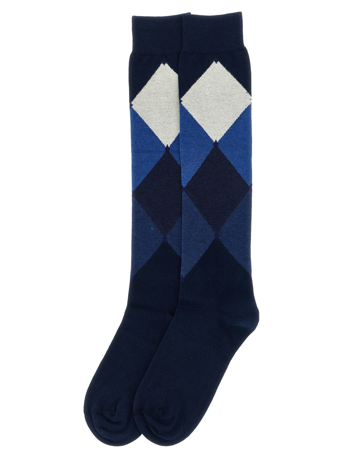 Diamond-shaped socks