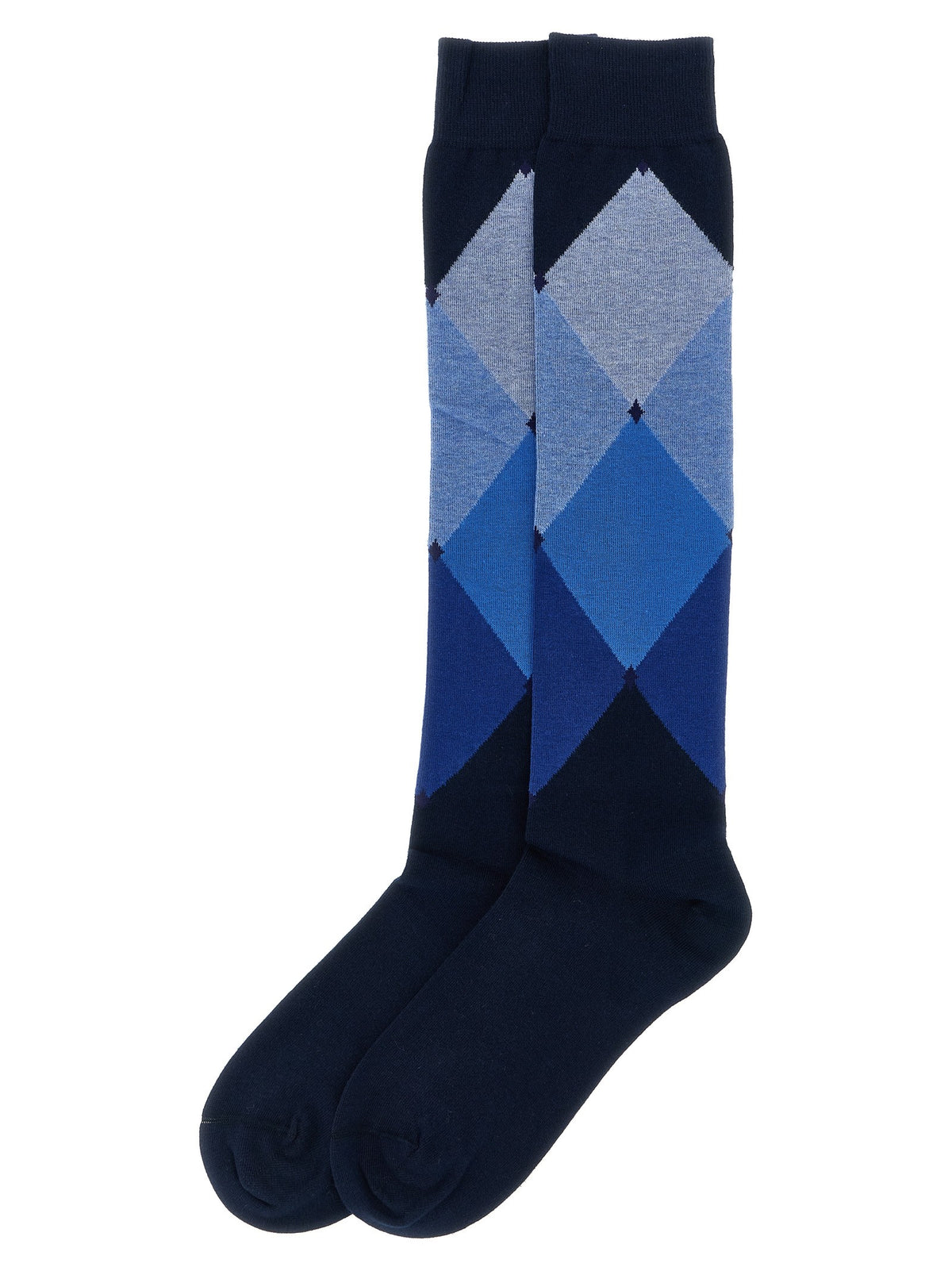 Diamond-shaped socks