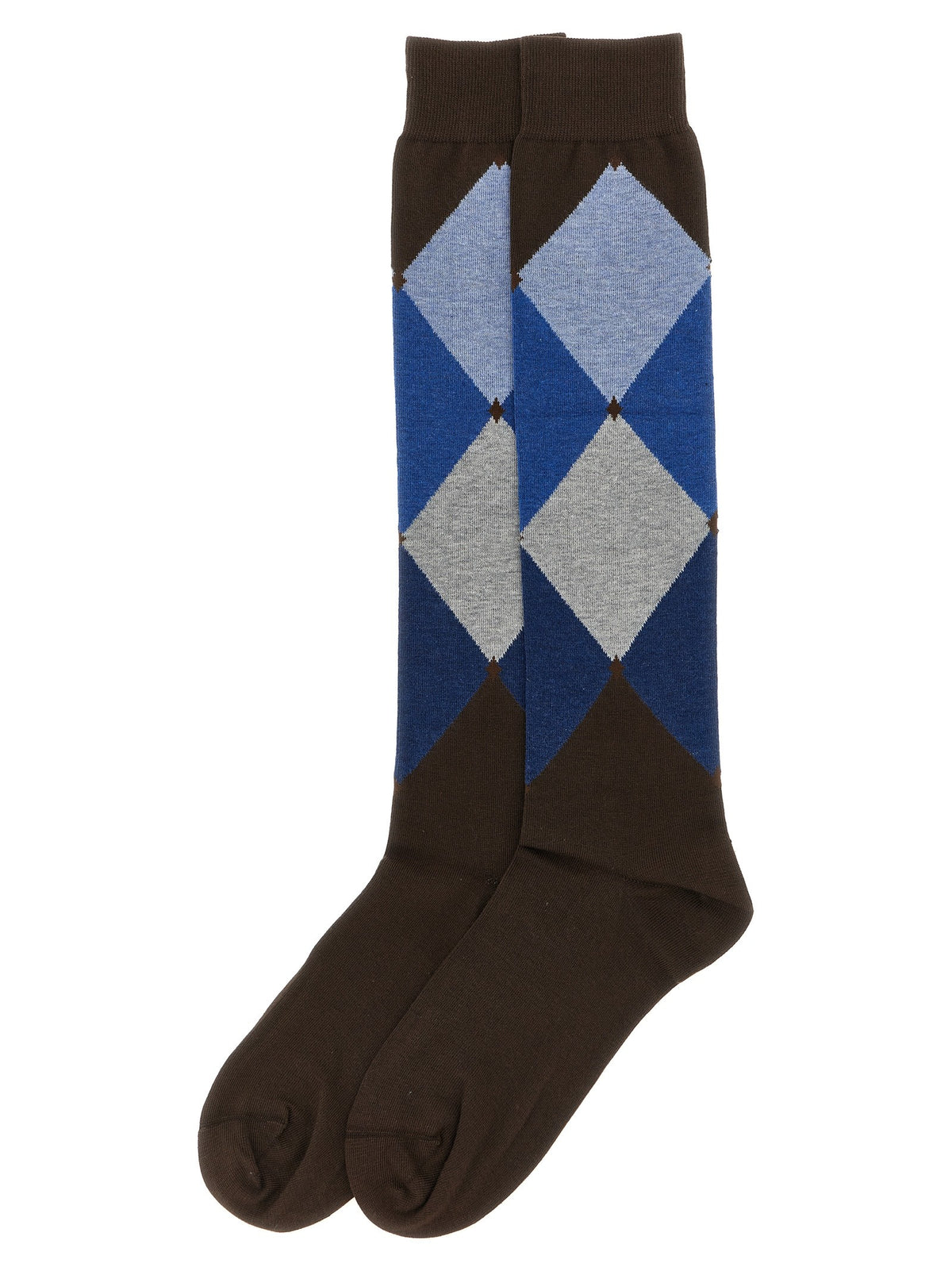 Diamond-shaped socks