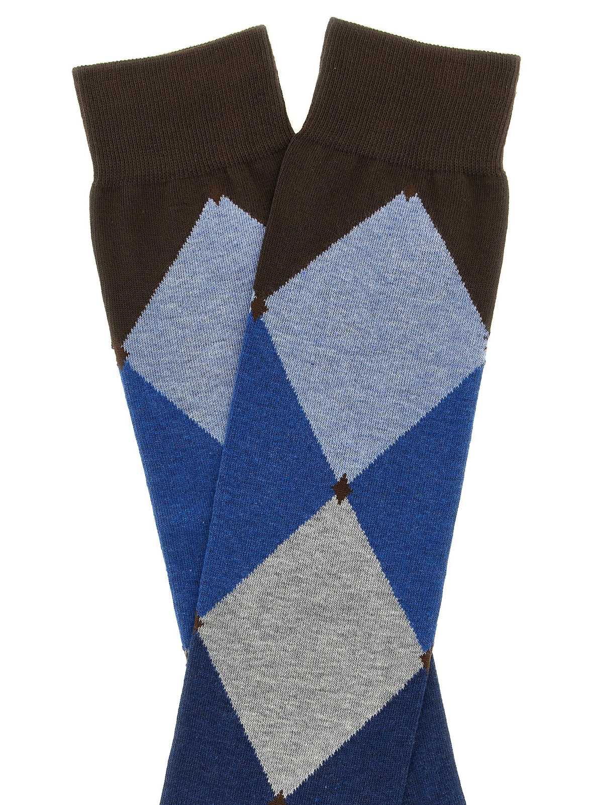 Diamond-shaped socks