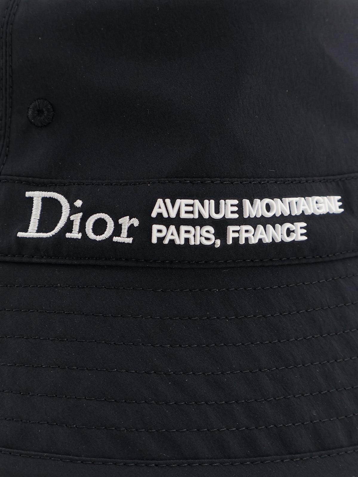 Dior Montaigne Cloche Hat in Technical Fabric