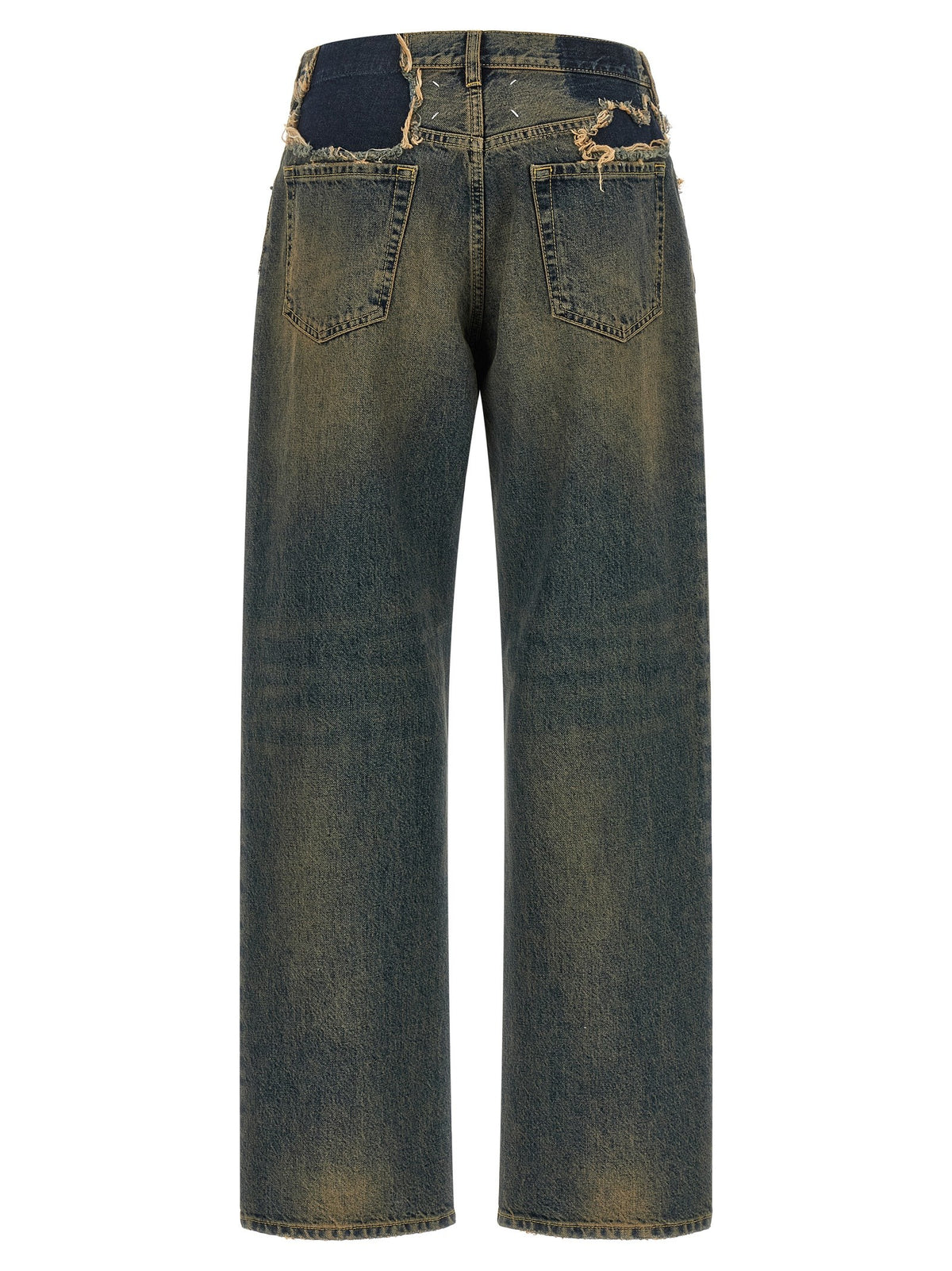 Distressed jeans