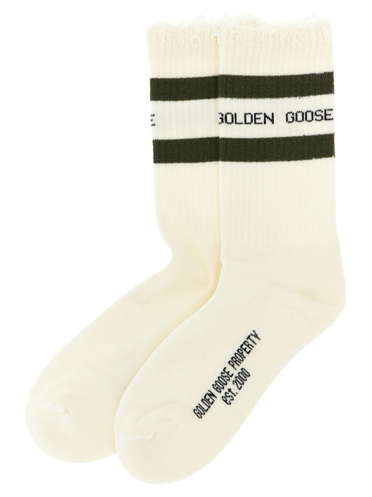 Distressed socks