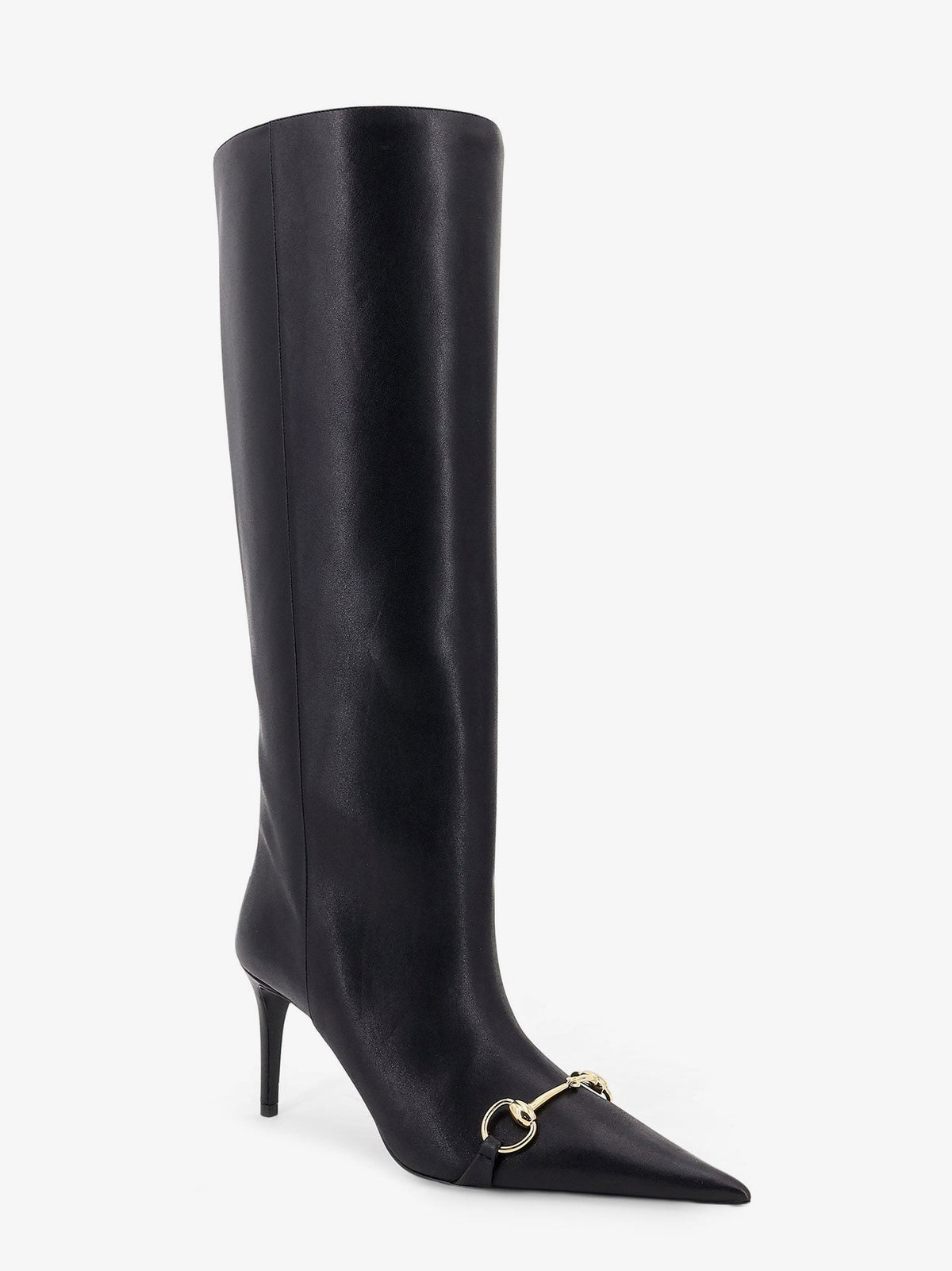Donna slip-on leather boots