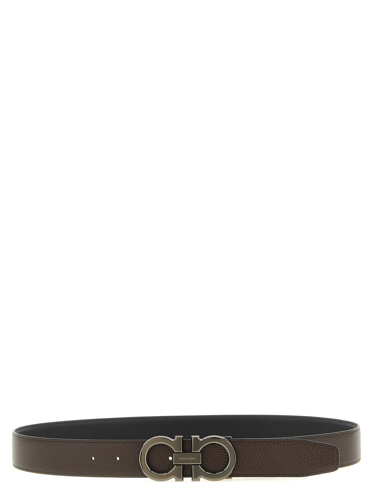 'Doppio Gancini' reversible belt