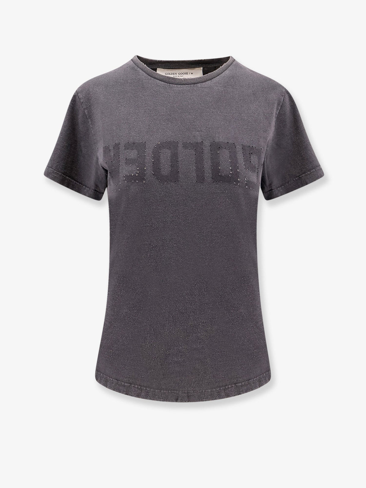 Doris cotton T-shirt with logo detail