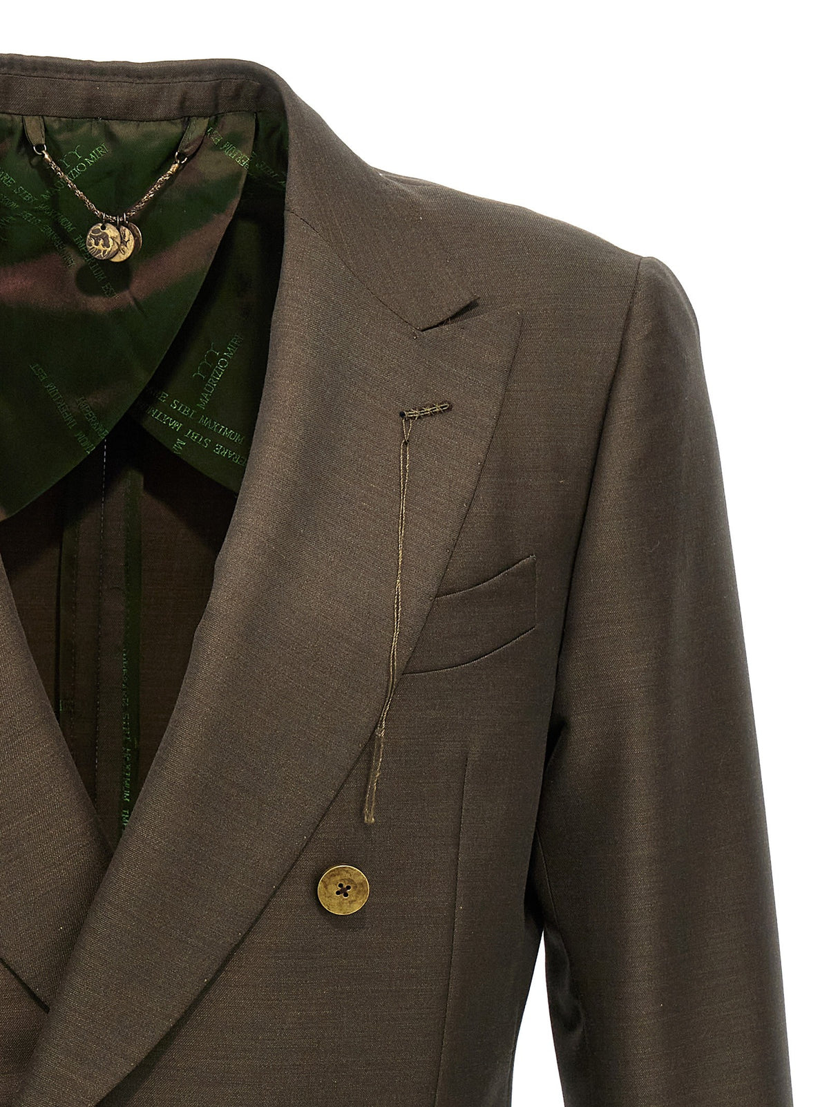 double-breasted blazer