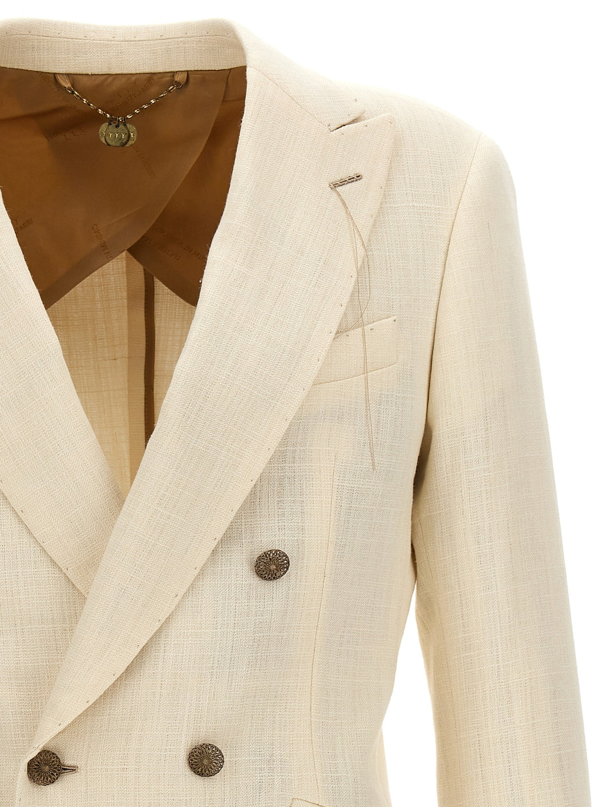 double-breasted blazer