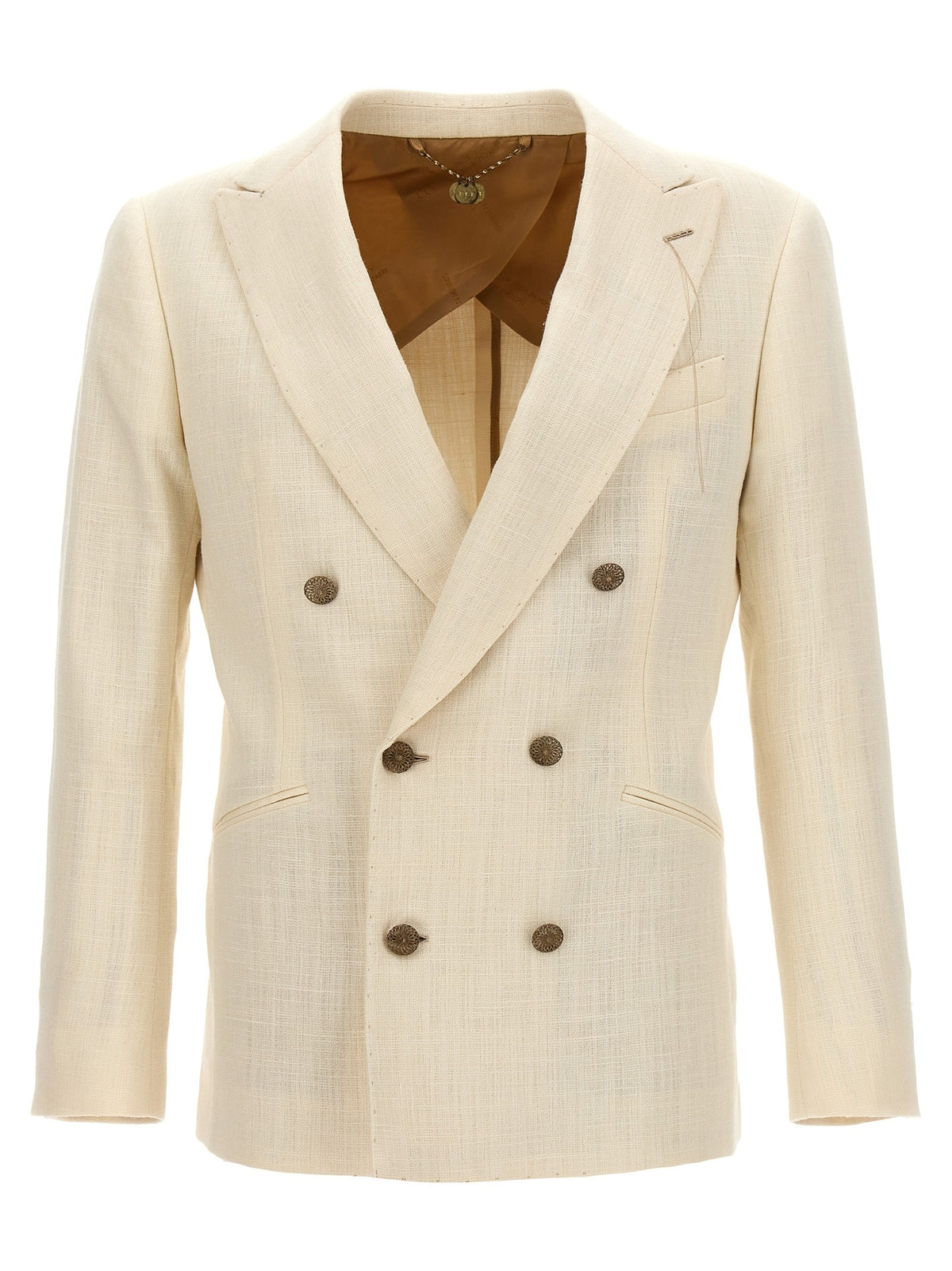 double-breasted blazer