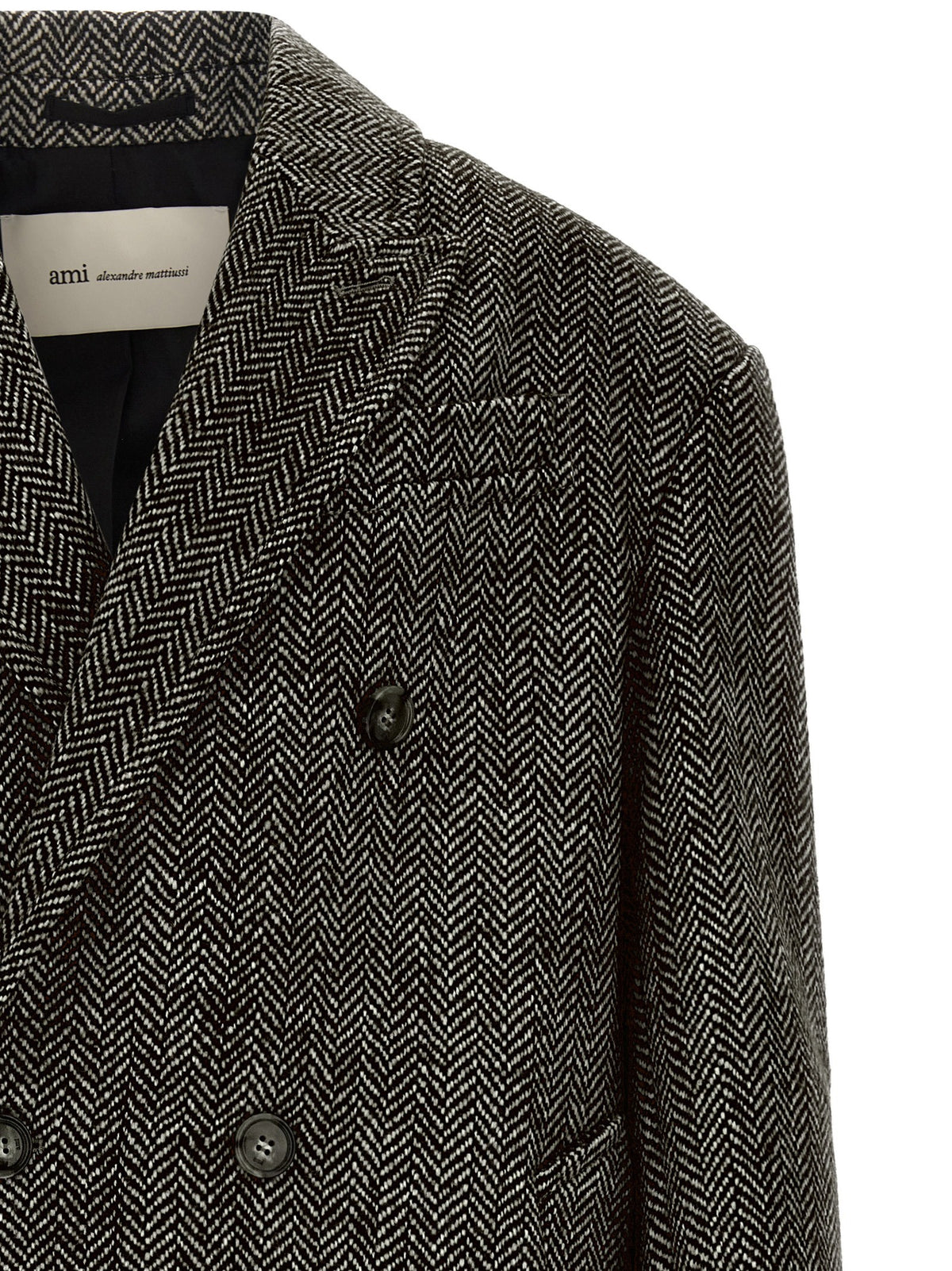 Double-breasted coat