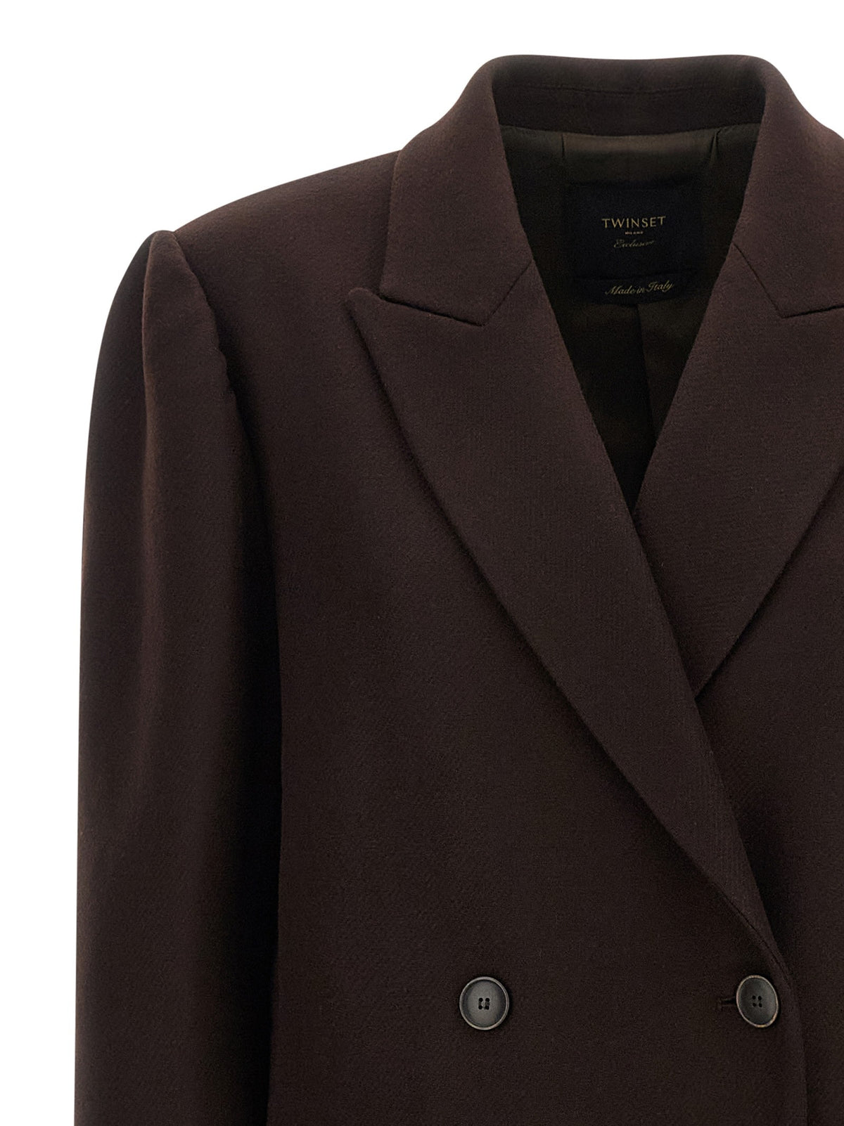 Double-breasted coat