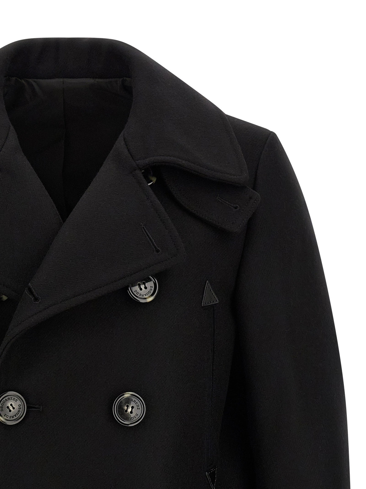 Double-breasted coat
