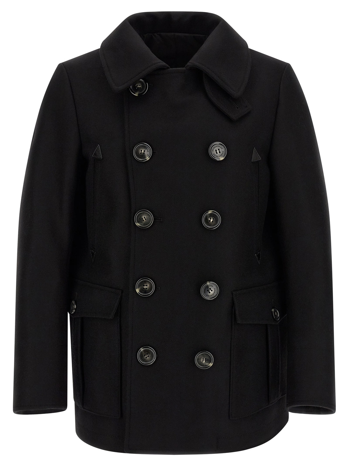 Double-breasted coat