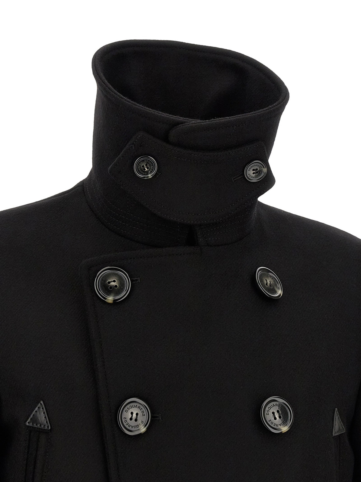 Double-breasted coat