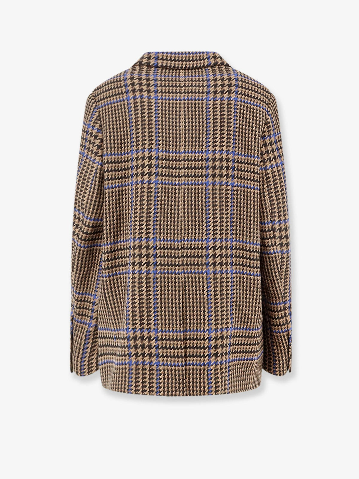 Double-breasted Prince-of-Wales coat