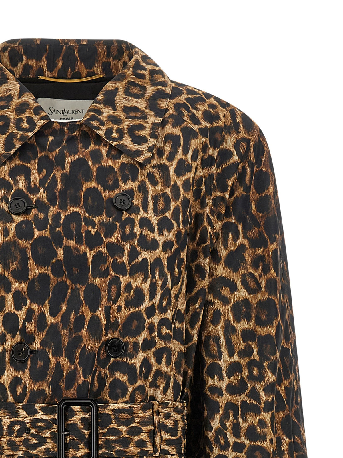 Double-breasted trench coat
