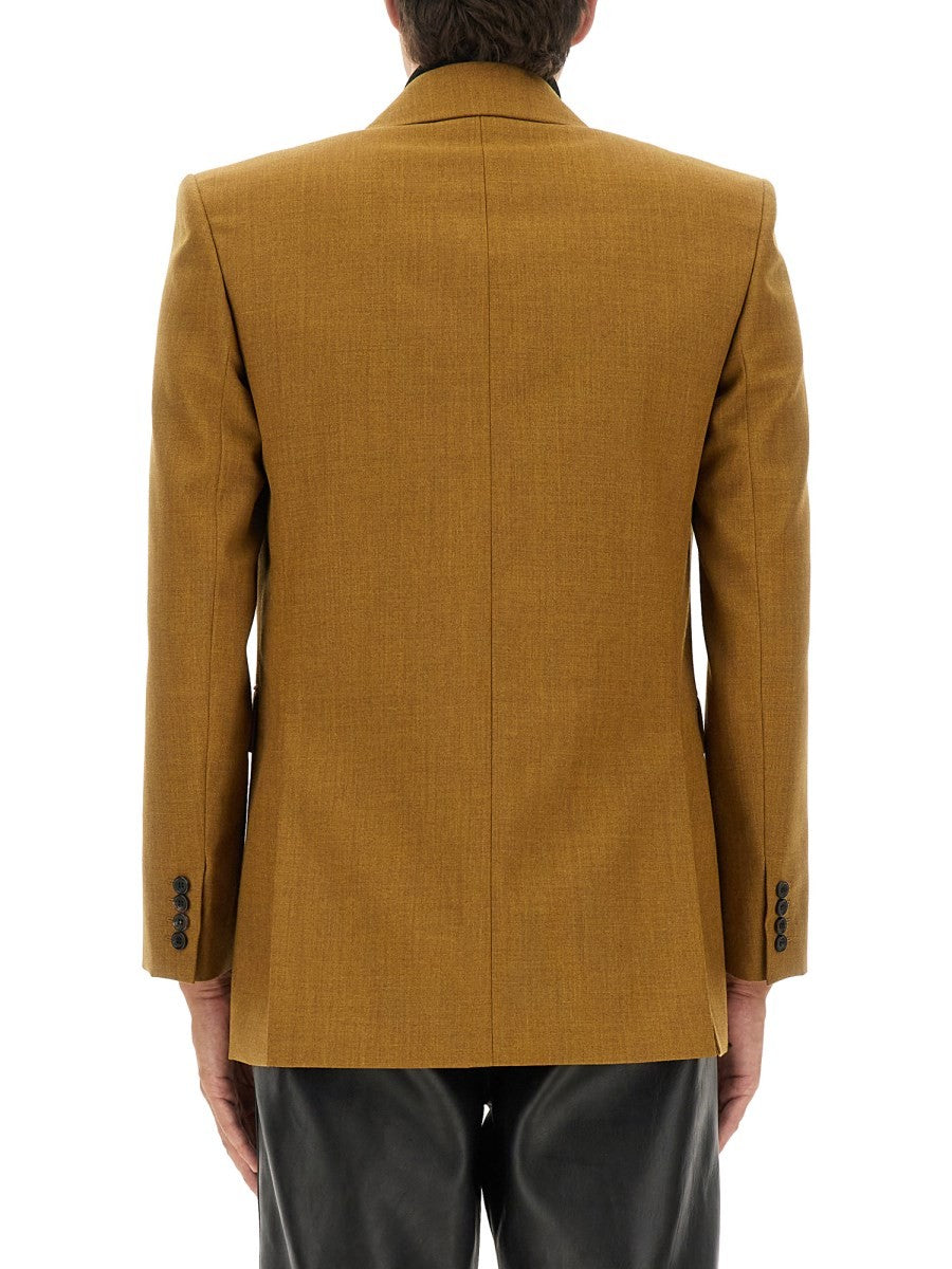 DOUBLE-BREASTED WOOL JACKET