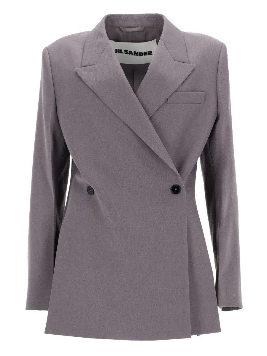 DOUBLE-BREASTED WOOL JACKET