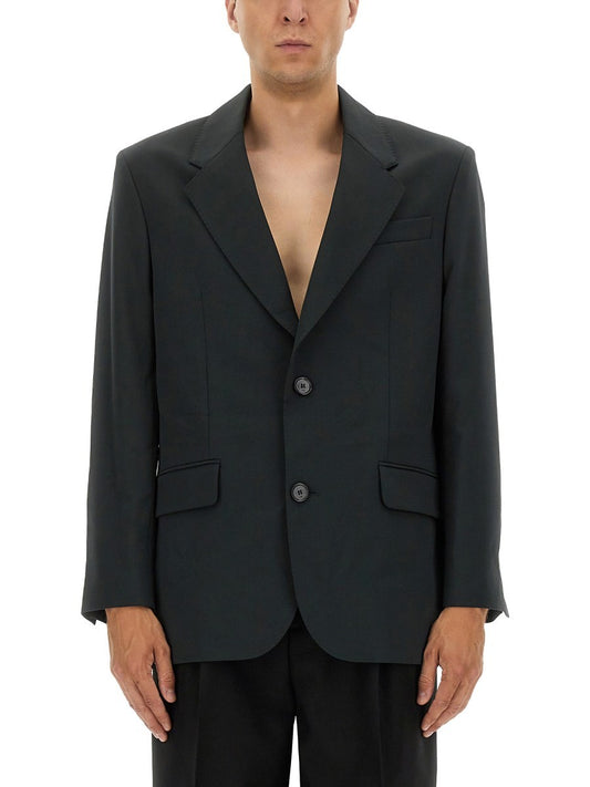 DOUBLE-BREASTED WOOL JACKET
