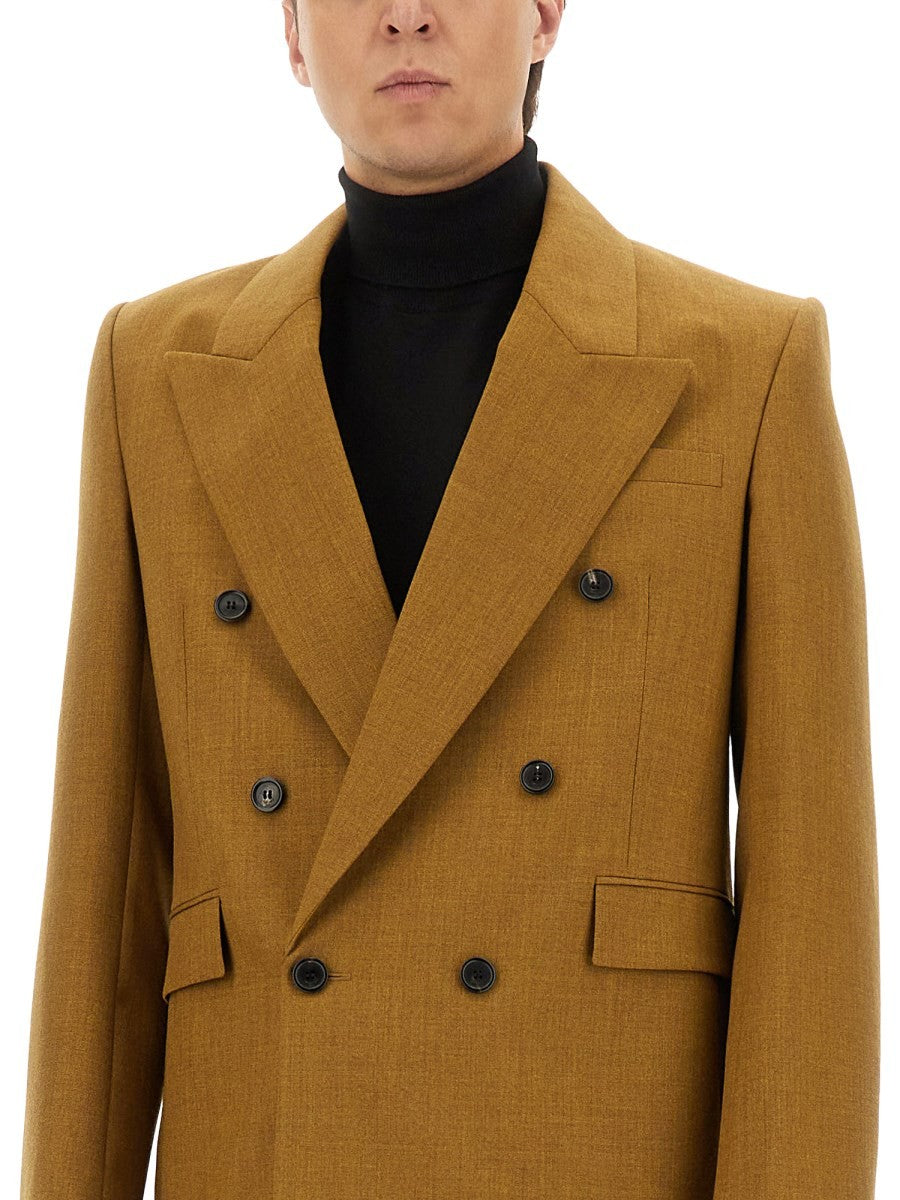 DOUBLE-BREASTED WOOL JACKET