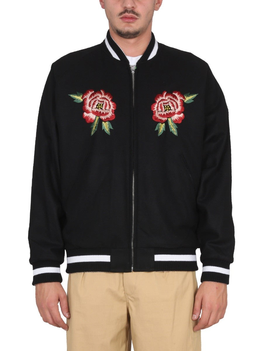 DOUBLE FACE BOMBER JACKET "FRANCE JAPAN"