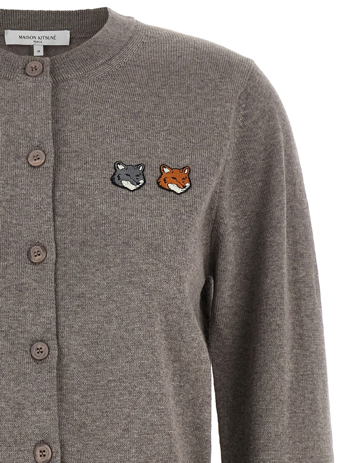 'Double Fox Head' cardigan