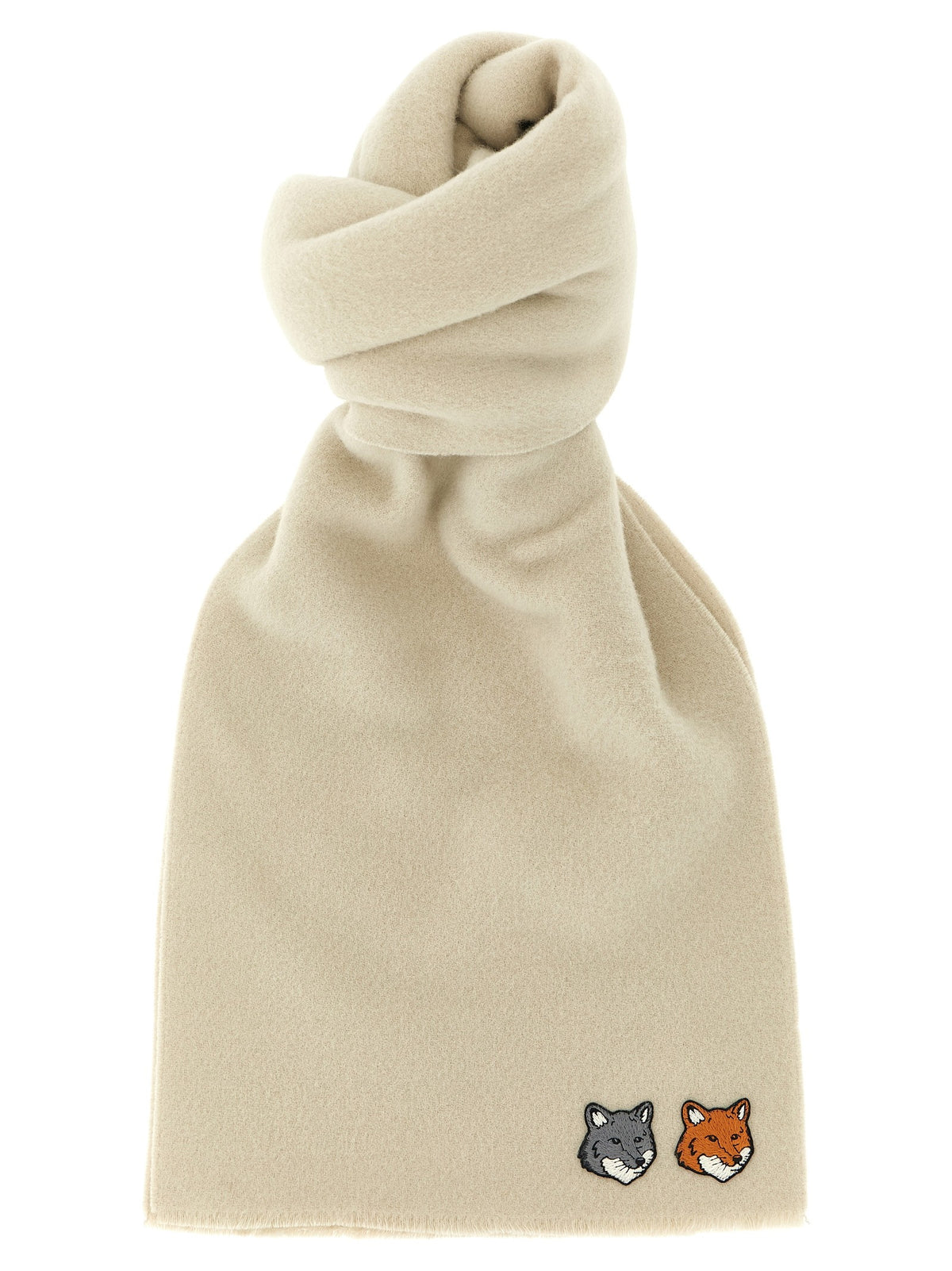 'Double Fox Head' scarf