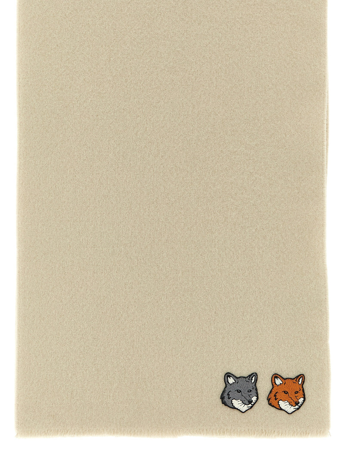 'Double Fox Head' scarf