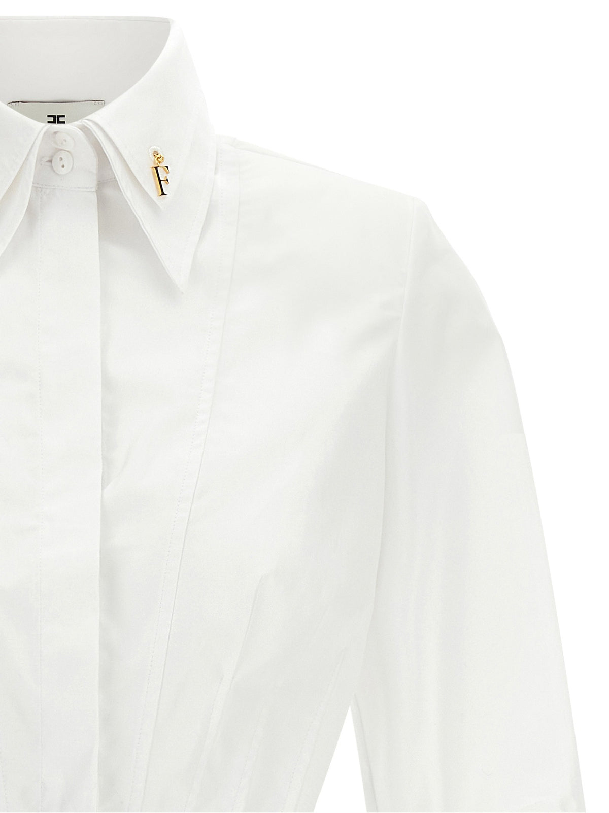 Double-layer collar shirt