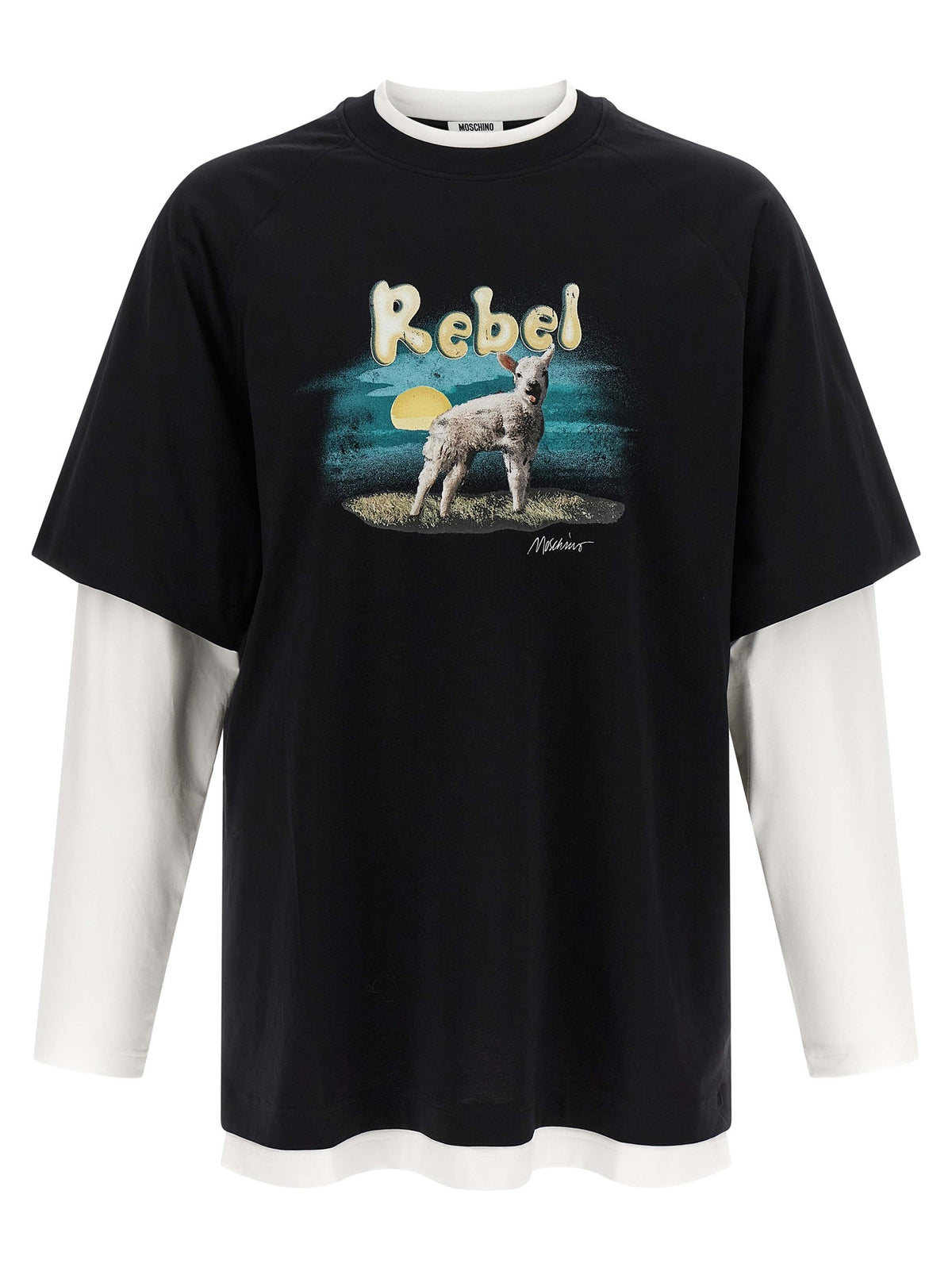 Double layer 'Rebel' t-shirt