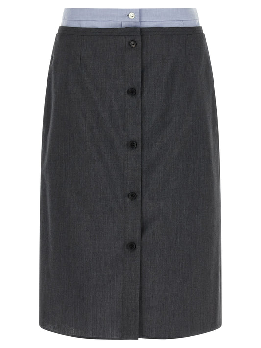 Double layer skirt