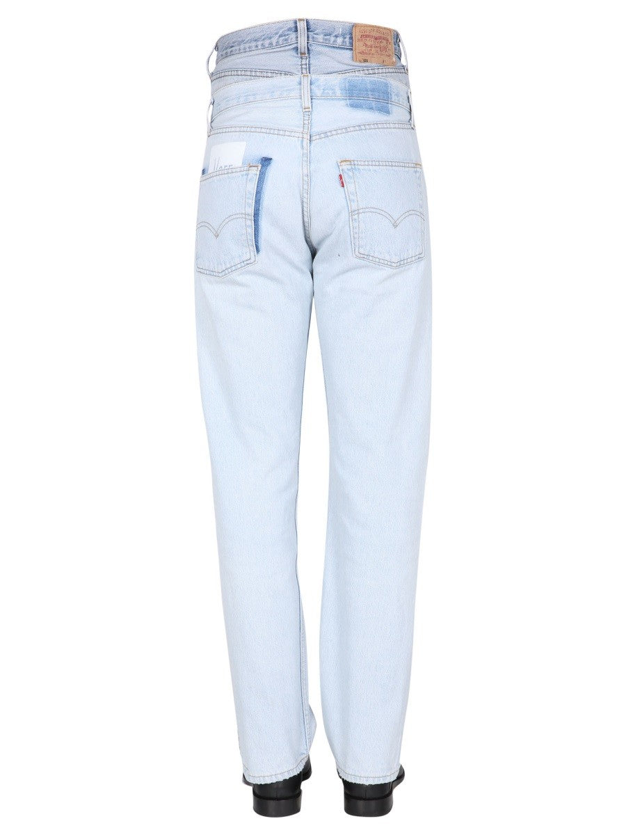DOUBLE WAISTED JEANS