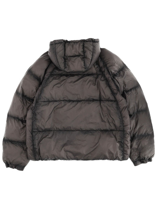 DOWN JACKET WITH LOGO