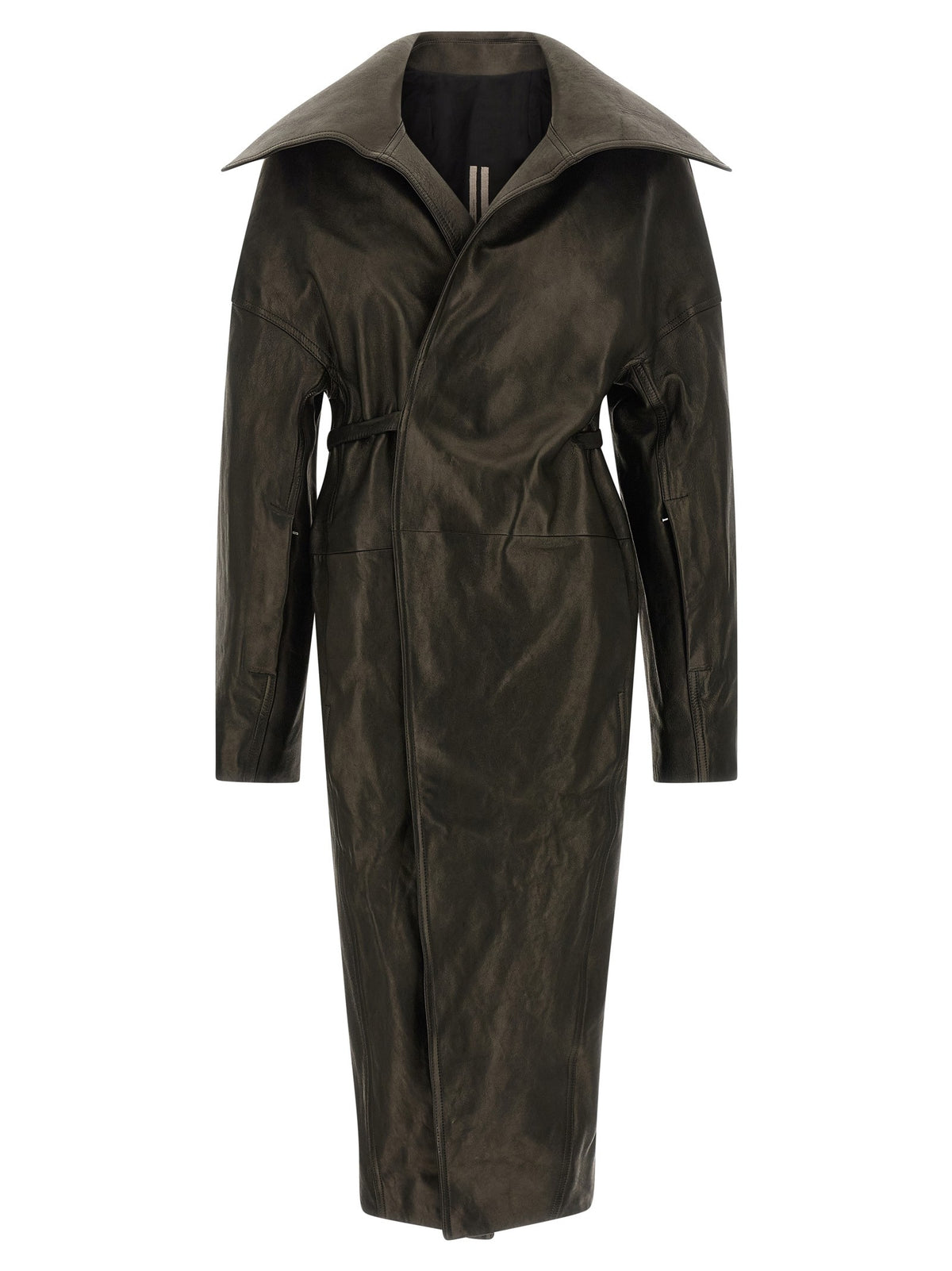 'Dracucollar Belted' coat