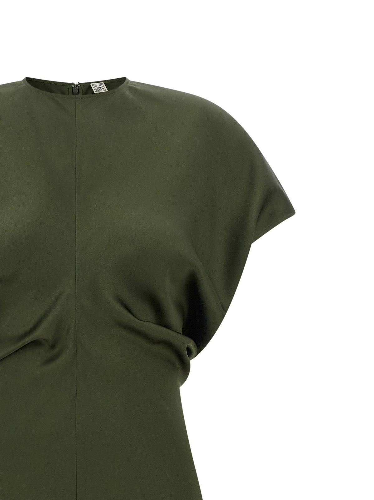 Draped dress