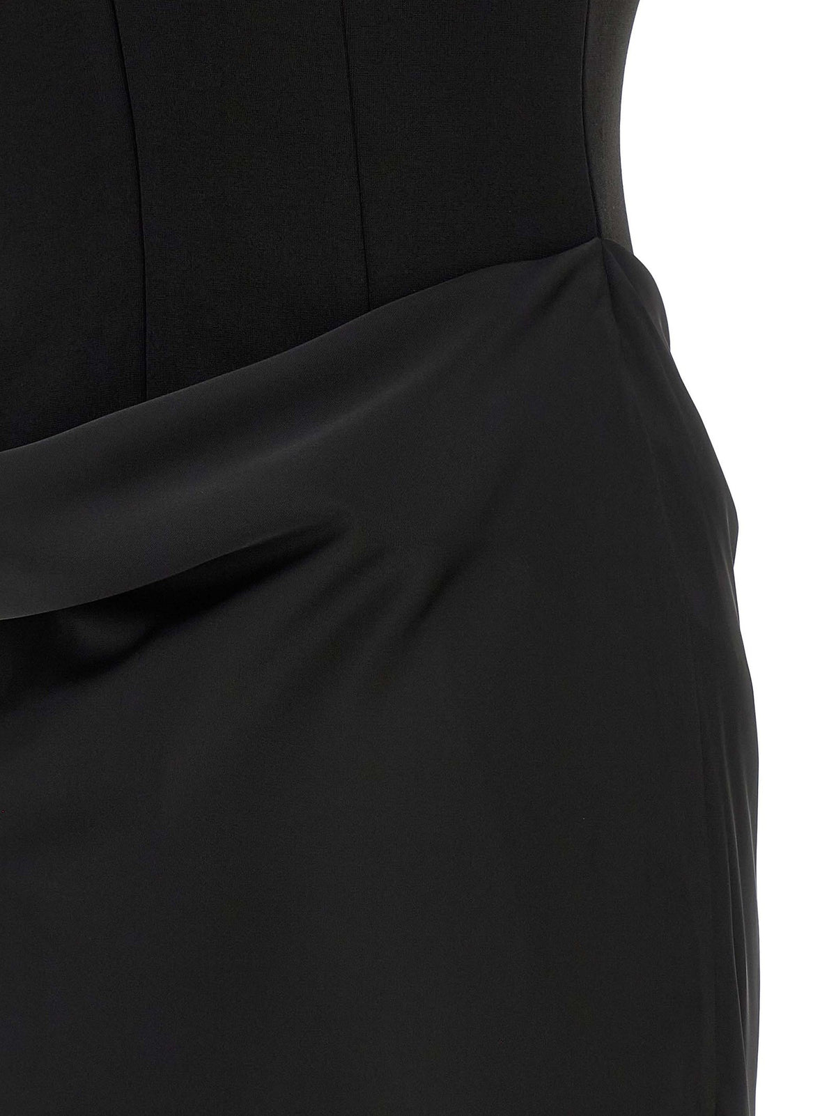 Draped dress