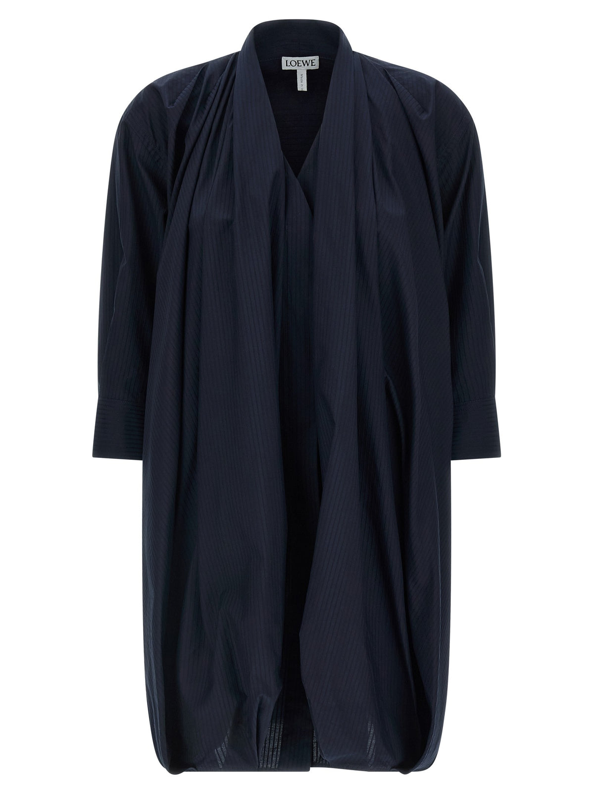 Draped dress