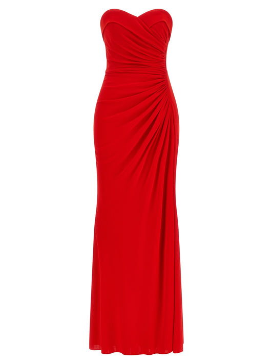 Draped dress