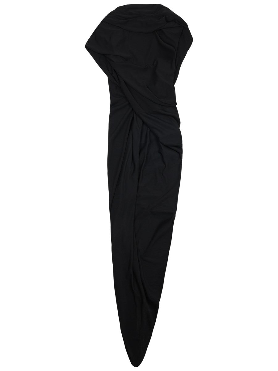 DRAPED DRESS