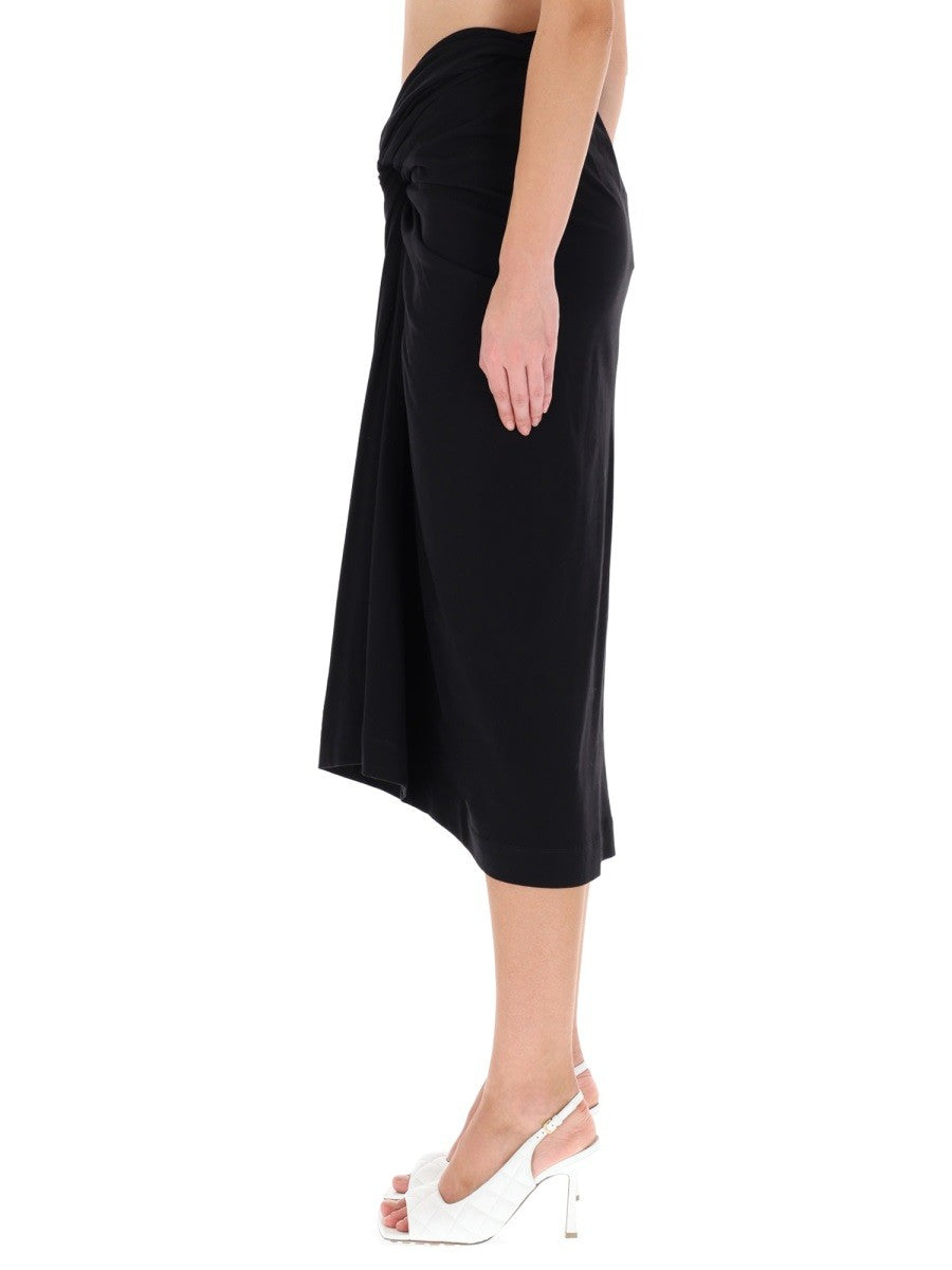 DRAPED "HERCHIVE" SKIRT