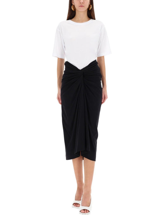 DRAPED "HERCHIVE" SKIRT