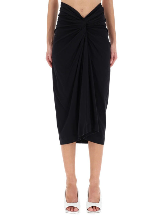 DRAPED "HERCHIVE" SKIRT