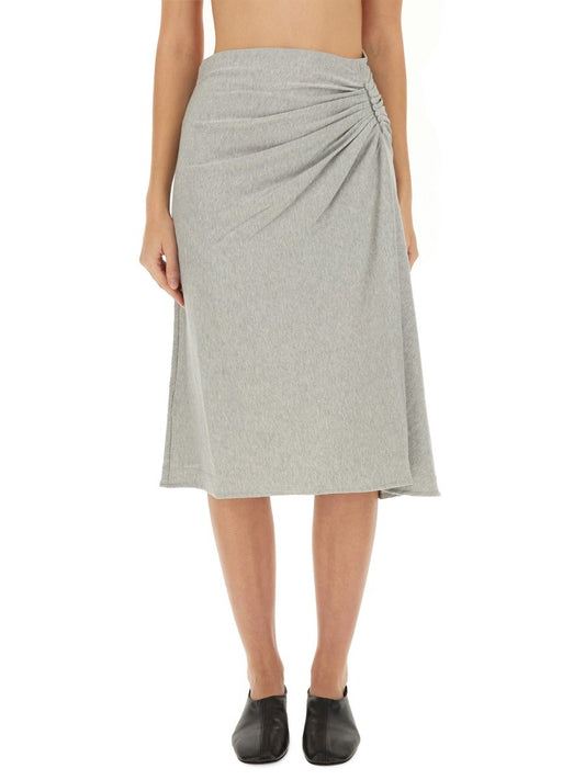 DRAPED "HEVIRA" SKIRT