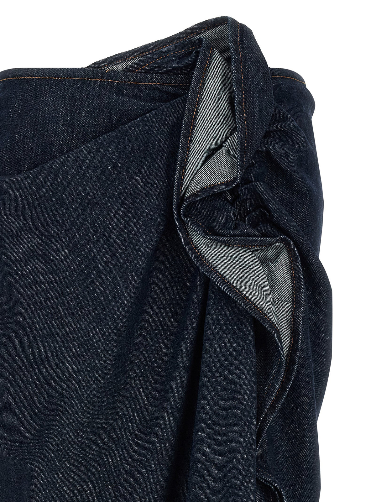 Draped skirt