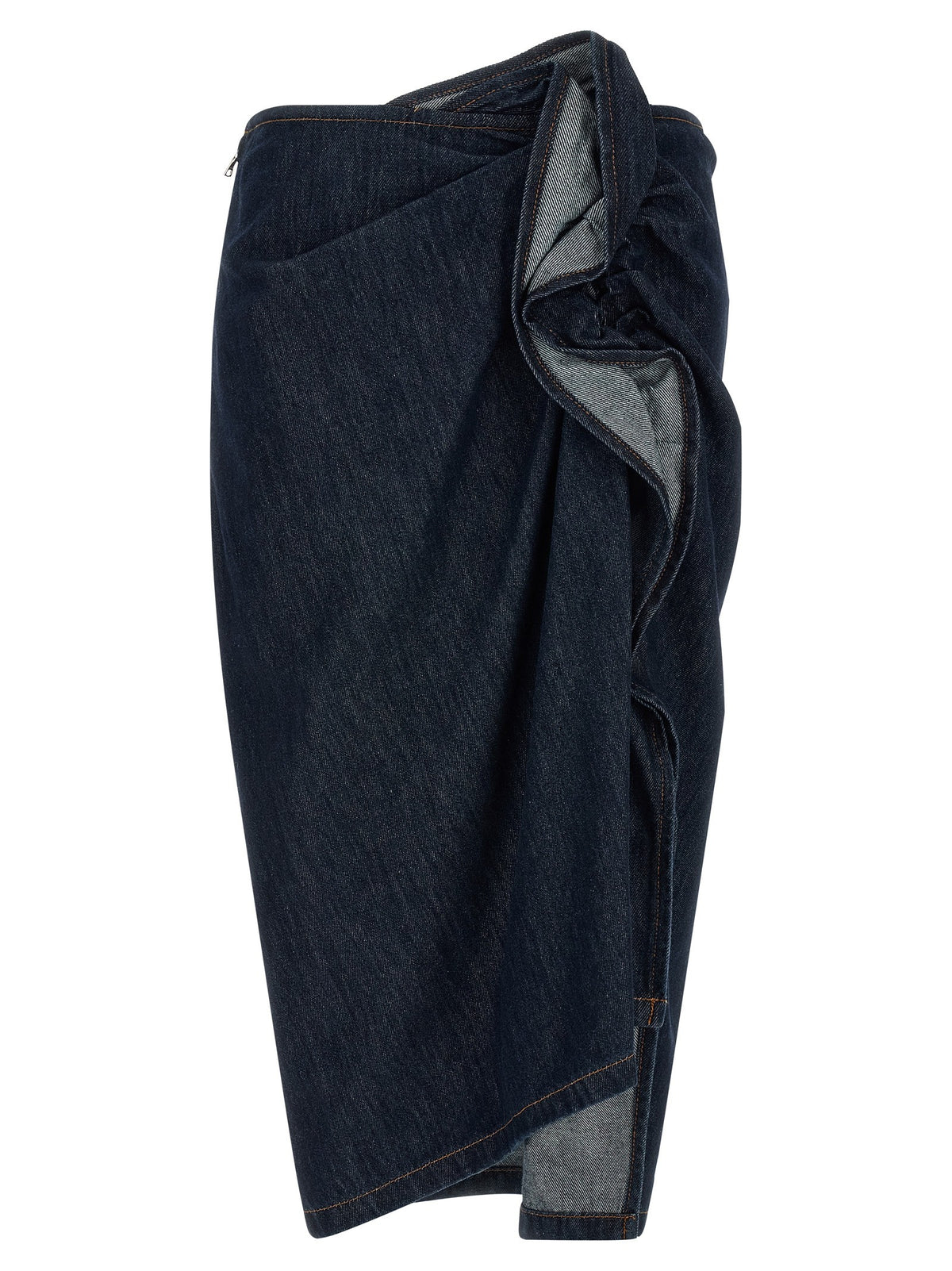 Draped skirt