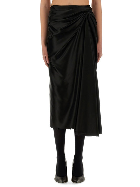 DRAPED SKIRT