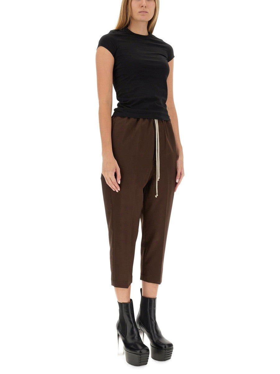 DRAWSTRING ASTAIRES CROPPED PANTS