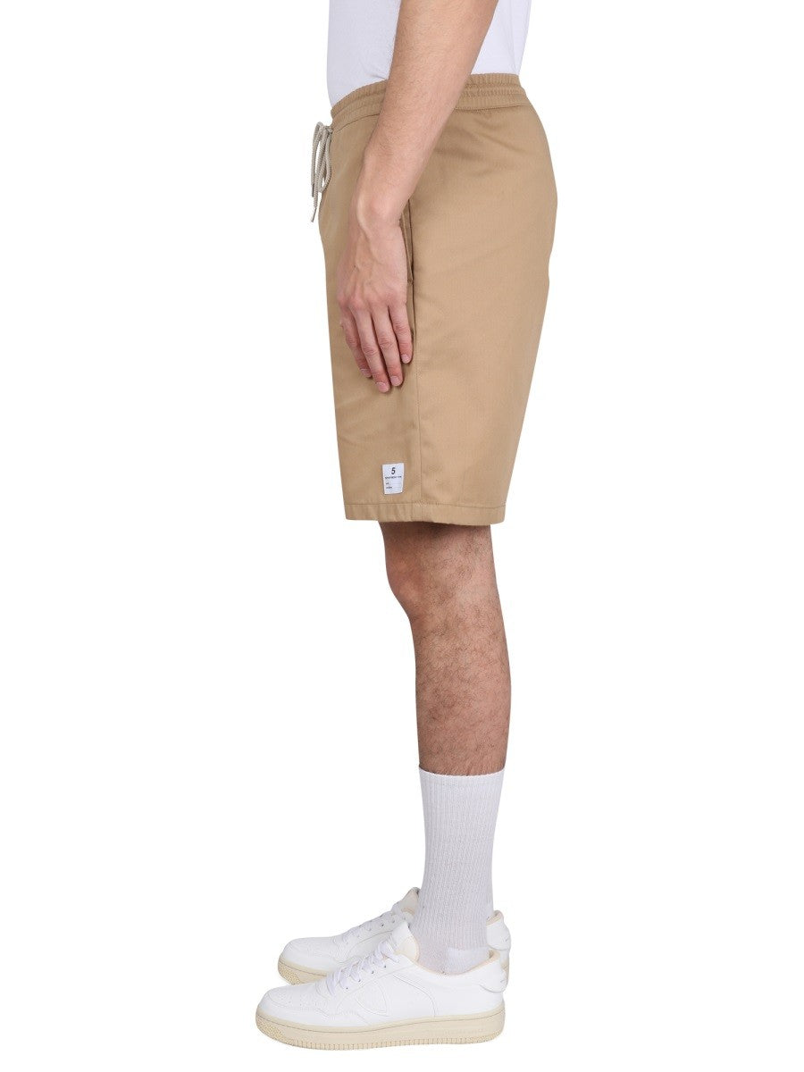 DRAWSTRING BERMUDA SHORTS