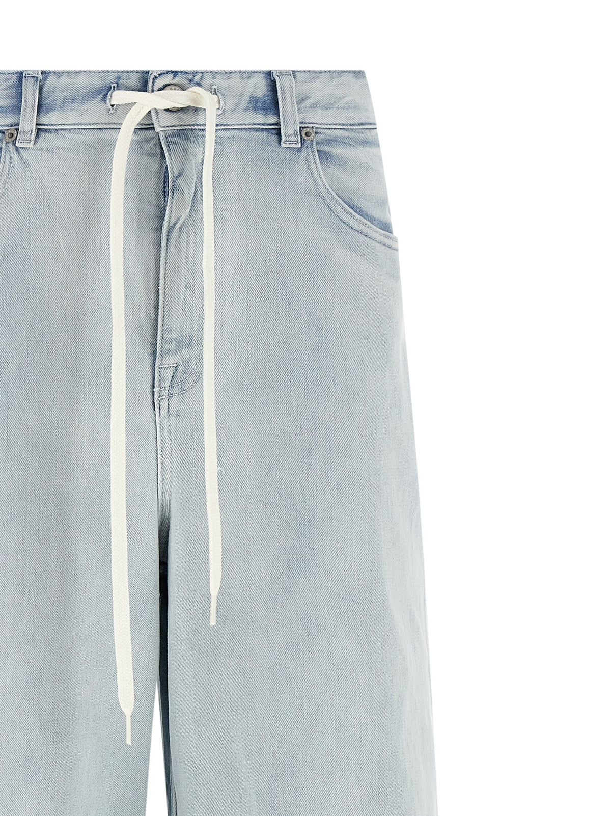 Drawstring jeans